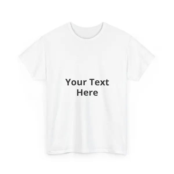 Custom Text T-Shirt